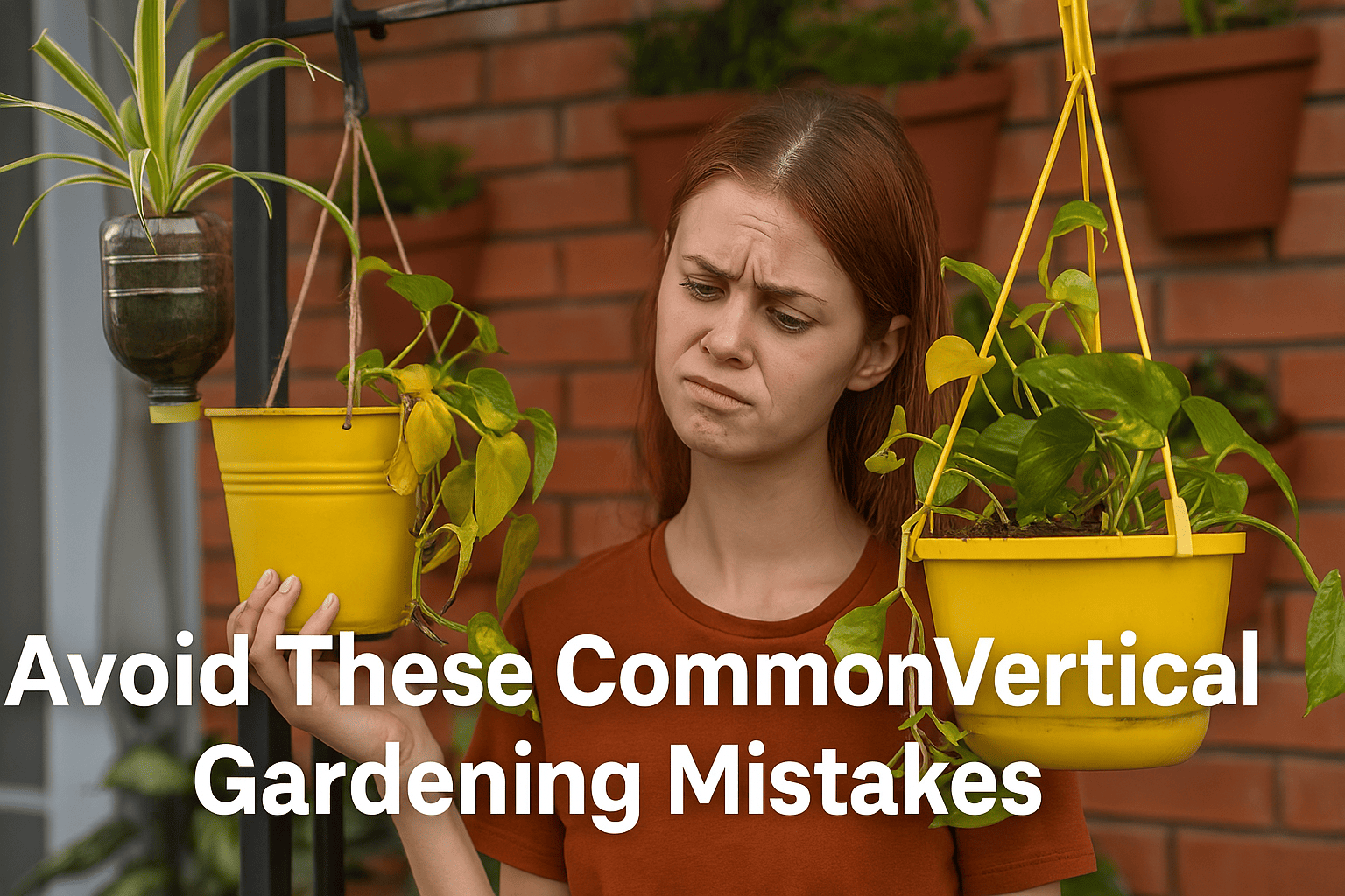 Avoid These Common Vertical Gardening Mistakes to convert your balcony into vertical garden